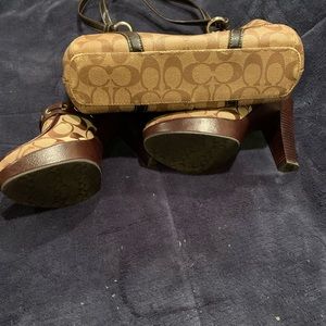 Coach Shoes size 7.5 & Purse Set